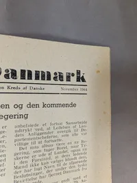 Samling af danske modstandsaviser og illegale blade fra 2. verdenskrig