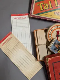 Vintage Scandinavian Board Game and Card Collection including Alga Finans