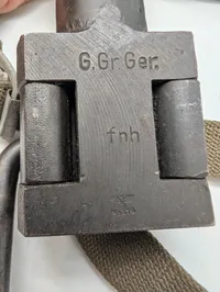 Tysk G.Gr.Ger. (Schiessbecher) Geværgranatkaster med fnh-mærkning WW2 