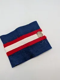 Dansk modstandsbevægelse armbind med rigsvåben, ukendt type 
