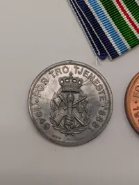 Danske Hjemmeværnets 50-års Jubilæumsmedaljer 1949-1999 PRØVE 