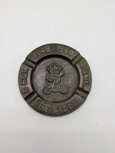 Dansk Militær Askebæger i Bronze, 5. Rgt. 14. Batl. Brigaden 1948-1949