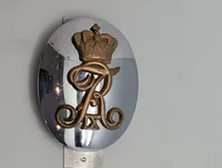 Livgarden Vagttaskeskjold Frederik IX monogram