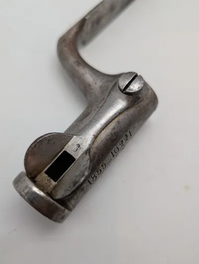 Bajonet for Suhler Tapriffel model 1854, ex Slesvig Holsterner M1849 