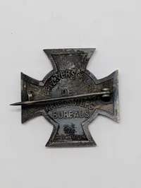 Samling af Østrig-Ungarske Første Verdenskrig Patriotiske Pins og Emblemer