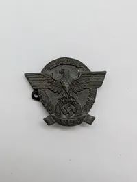 Tysk Politi WW2 1942 badge 
