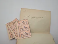 Danske rationeringsmærker fra 1945-1947 i originale konvolutter