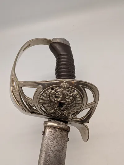 W.K. & C. Prussian M1889 Infantry Officer's Sword with Etched Blade