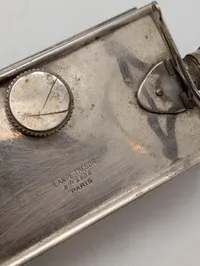 Lampe Trésor Paris, antik fransk spiritusbrænder og beholder