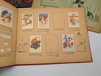 Collection of Four Vintage Danish Rich's and Danmark's Serie Picture Albums