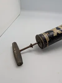 Vintage Fly-Tox French Tinplate Hand Pump Insecticide Sprayer