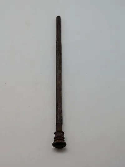 Antik Sekskantet Pistol lade stok