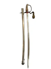 Dansk M/1859 Officersabel med Portepé og Skede