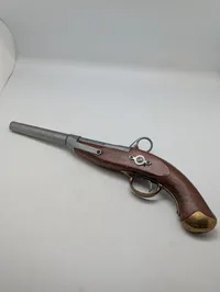Dansk Model 1848 Perkussionspistol med Krone og R-stempel, MODEL 