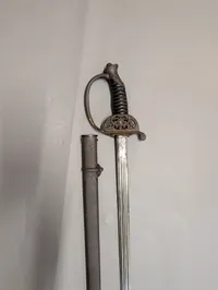 German Saxony Model 1867 Infantry Officer’s Sword