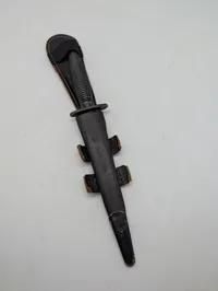 Fairbairn-Sykes Fighting Knife, 3. mønster med læderskede