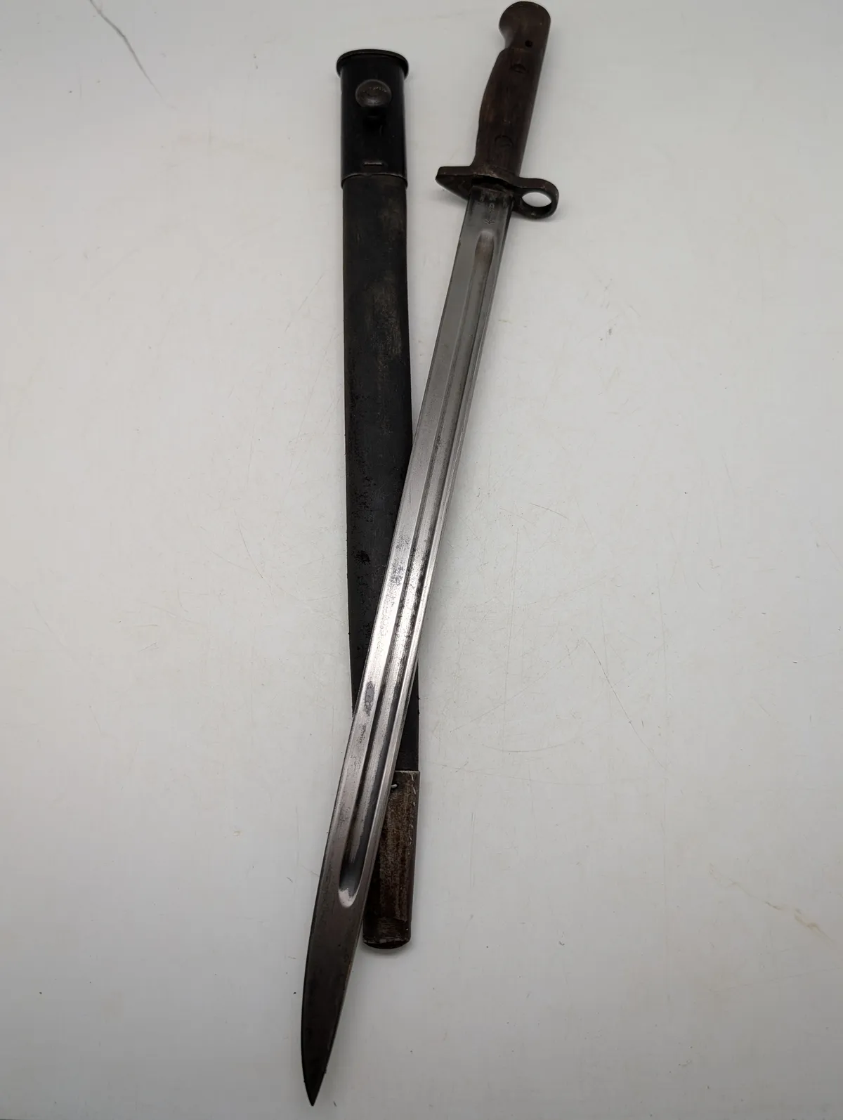 Britisk Pattern 1907 Bajonet med Skede
