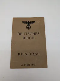 Tysk-Østrigsk Reisepass fra 1941, Wien