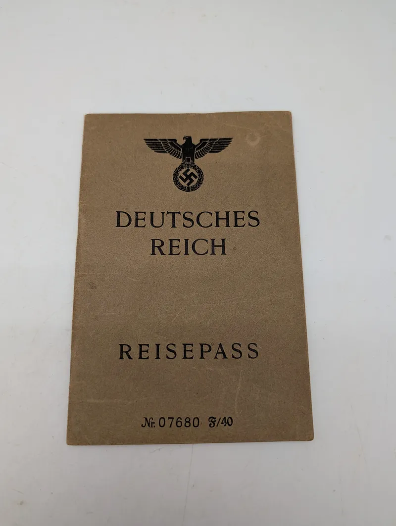 Tysk-Østrigsk Reisepass fra 1941, Wien
