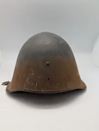 Danish M23 Steel Helmet with Leather Liner and Chinstrap