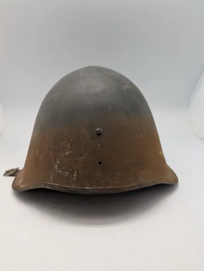 Danish M23 Steel Helmet with Leather Liner and Chinstrap