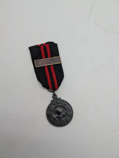 Finnish Winter War Medal with Lappi Clasp