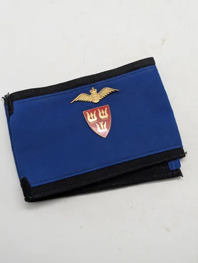 Dansk Flyvevåben Armbind med Emblemer