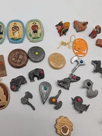 Collection of Vintage German WHW Winterhilfswerk Charity Pins and Badges
