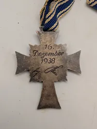 Tysk Moderkors i Sølv (Ehrenkreuz der Deutschen Mutter)