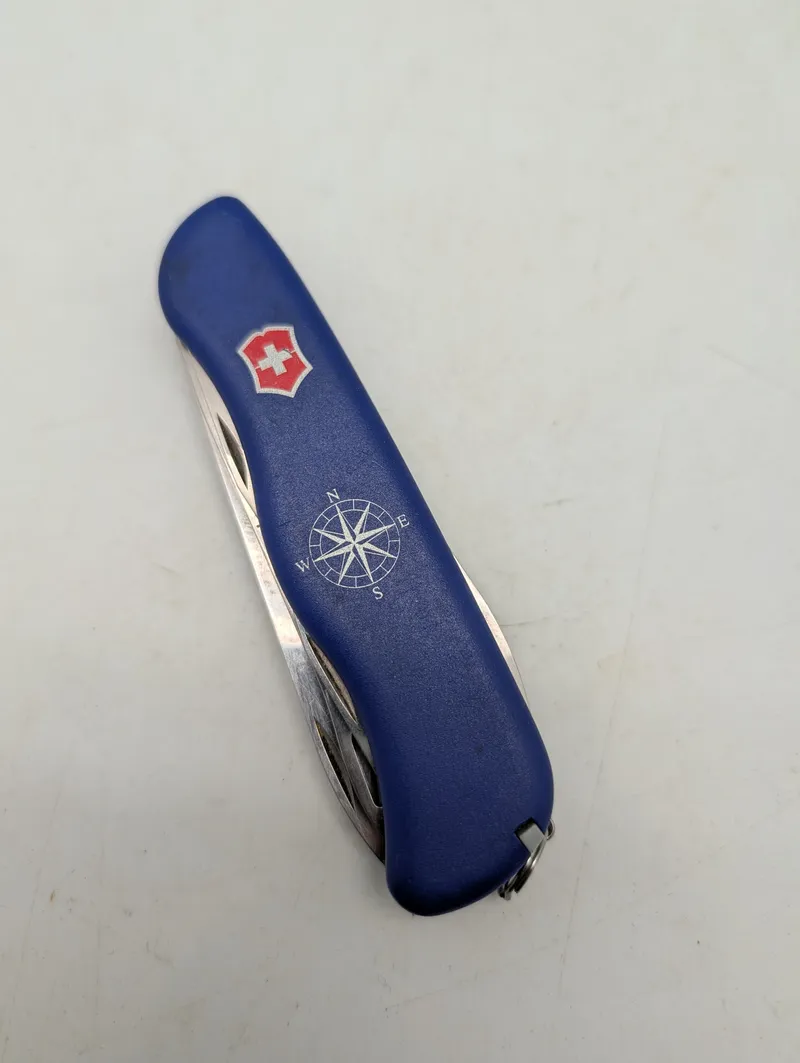 Victorinox Schweizisk Lommekniv med Kompas-logo, Blå