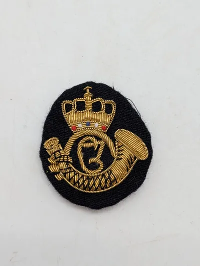 Dansk Militær Guldtrådsbroderet Jægerkorpset til Selvskabs uniform