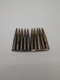 To Tyske K98 WW2 lade klips, deaktiverede 