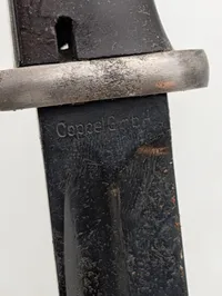 Tysk K98 Bajonet fra 2. Verdenskrig, Coppel G.m.b.H.