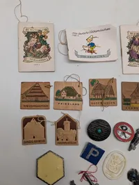 Collection of Vintage German Winterhilfswerk (WHW) Donation Tokens