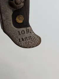 Dansk M/1915 Krag-Jørgensen bajonet med serienummer 108330