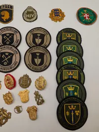 Samling af danske militære effekter, Hjemmeværnet og Hæren