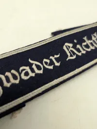 Tysk Luftwaffe Jagdgeschwader Richthofen Ærmelstribe, original ?