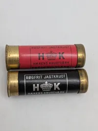 Hærens Krudtværk Frederiksværk Salt- og Pebersæt i Patronform