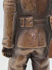 H.F. Agte L'Forge Bronze Statuette af Modstandsmand, 5. Maj 1945
