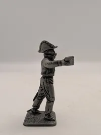 HVP Tinfigur af Napoleonsk Husar Officer
