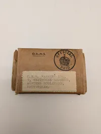 Britisk War Medal 1939-45 med original æske og dokumentation