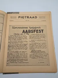 Samling af Pigtraad tidsskrifter, Kammeraternes Hjælpefond