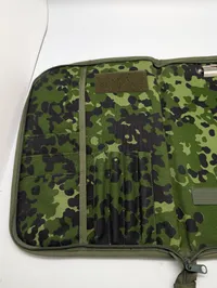 Militær Dokumentmappe i M/84 Sløringsmønster med Clipboard