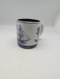 Royal Copenhagen Porcelænskrus med Maritimt Motiv