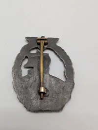 German WWII Auxiliary Cruiser War Badge POSTWAR 