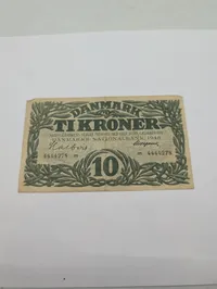 Danmark 10 Kroner Seddel, 1948