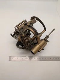 Antik Torpedo-styreapparat i messing, serienummer 5883 Stammer fra den Tyske U20 WW1 