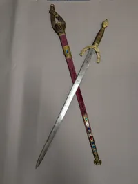 Hugo Baruch & Cie Berlin Sword with Jeweled Scabbard