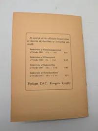 Beskrivelse af Omdrejningspistol Model 1865, Forlaget Zac 1968