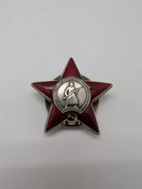 Sovjetisk Røde Stjerne Orden (Orden Krasnoj Zvezdy)